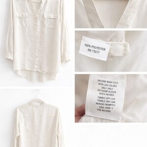 Women's Cream Blouse